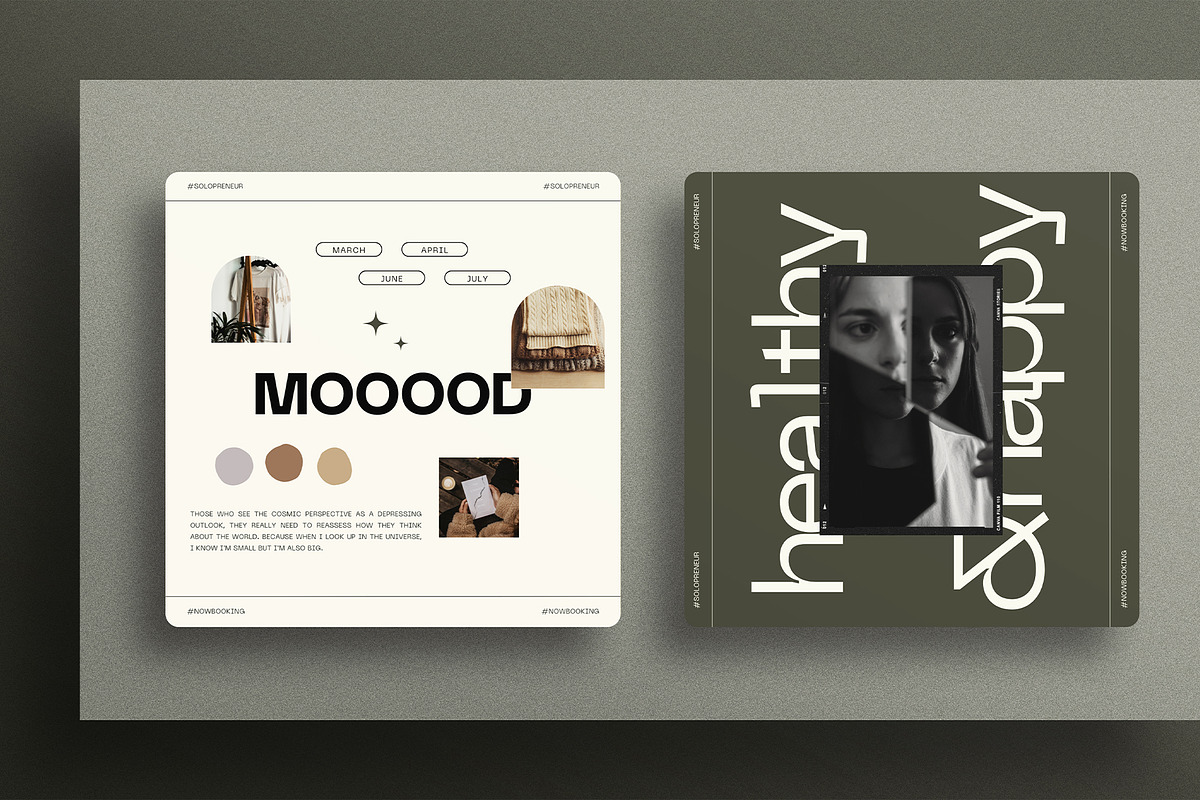 Grace - Aesthetic Social Media Pack, a Social Media Template by SilverStag Type Foundry (Photo 35 of 38)