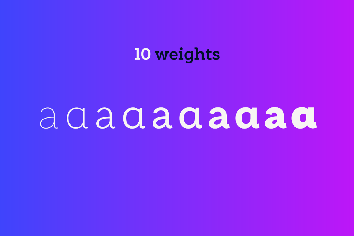Weekly, a Slab Serif Font by Los Andes Type (Photo 13 of 15)