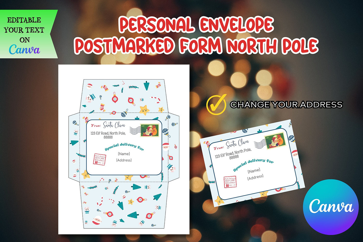 Santa Letter Bundle #14, a Print Template by Adalin Shop (Photo 5 of 13)