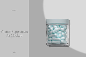 Vitamin Jar Mockup No. 2