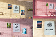 Cafe Logo Poster Mockup for DaVinci, a Templates & Theme by FlashFXbox (Thumbnail 1 of 2)