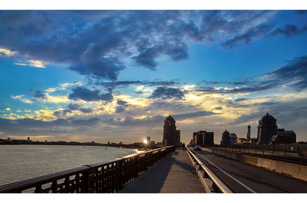 Panoramic view of Boston downtown, an Architecture Photo by Web Engine Design