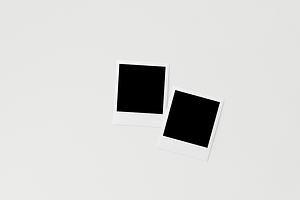 Square Film Photo Mockup Psd Png