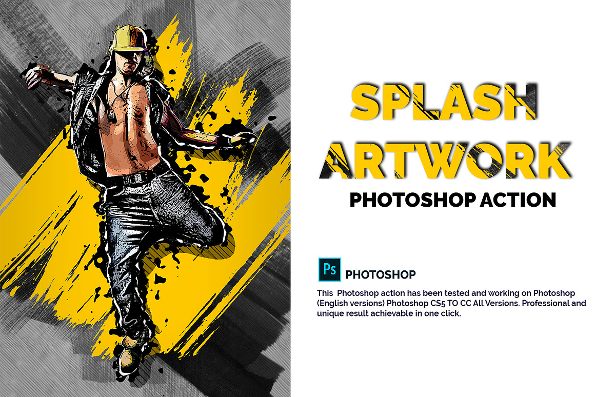 830 Creative Photoshop Action BUNDLE, an Action Add-On by Design Forest (Photo 6 of 133)