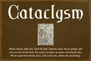 CS Whale Drawn, a Blackletter Font by Craft Supply Co. (Thumbnail 3 of 8)