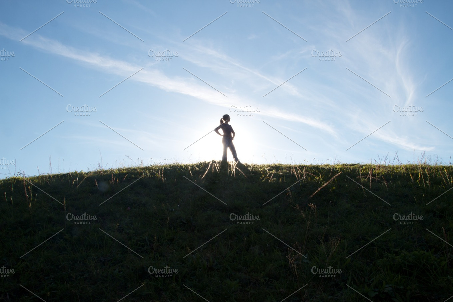 The stand stock photo containing girl and stand