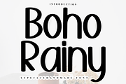 Boho Rainy, a Serif Font by FreshTypeINK (Thumbnail 1 of 8)