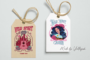 Cowgirl wild west graphic, a Person Illustration by Yelloo Fish (Thumbnail 29 of 29)