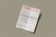 Letterhead mockup, a Books & Magazine Mockup by UFR_GRAPHIC (Thumbnail 2 of 4)