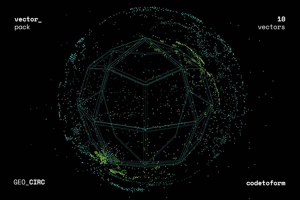 GEO_CIRC Vector Pack, a Background Graphic by codetoform (Photo 10 of 14)