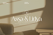 Ez-Sanjaya - Modern Decorative Font, a Serif Font by Eztudio (Thumbnail 4 of 12)