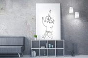 One Line Art Print, a Healthcare Illustration by Anastasiia_Dzhioeva (Thumbnail 4 of 5)