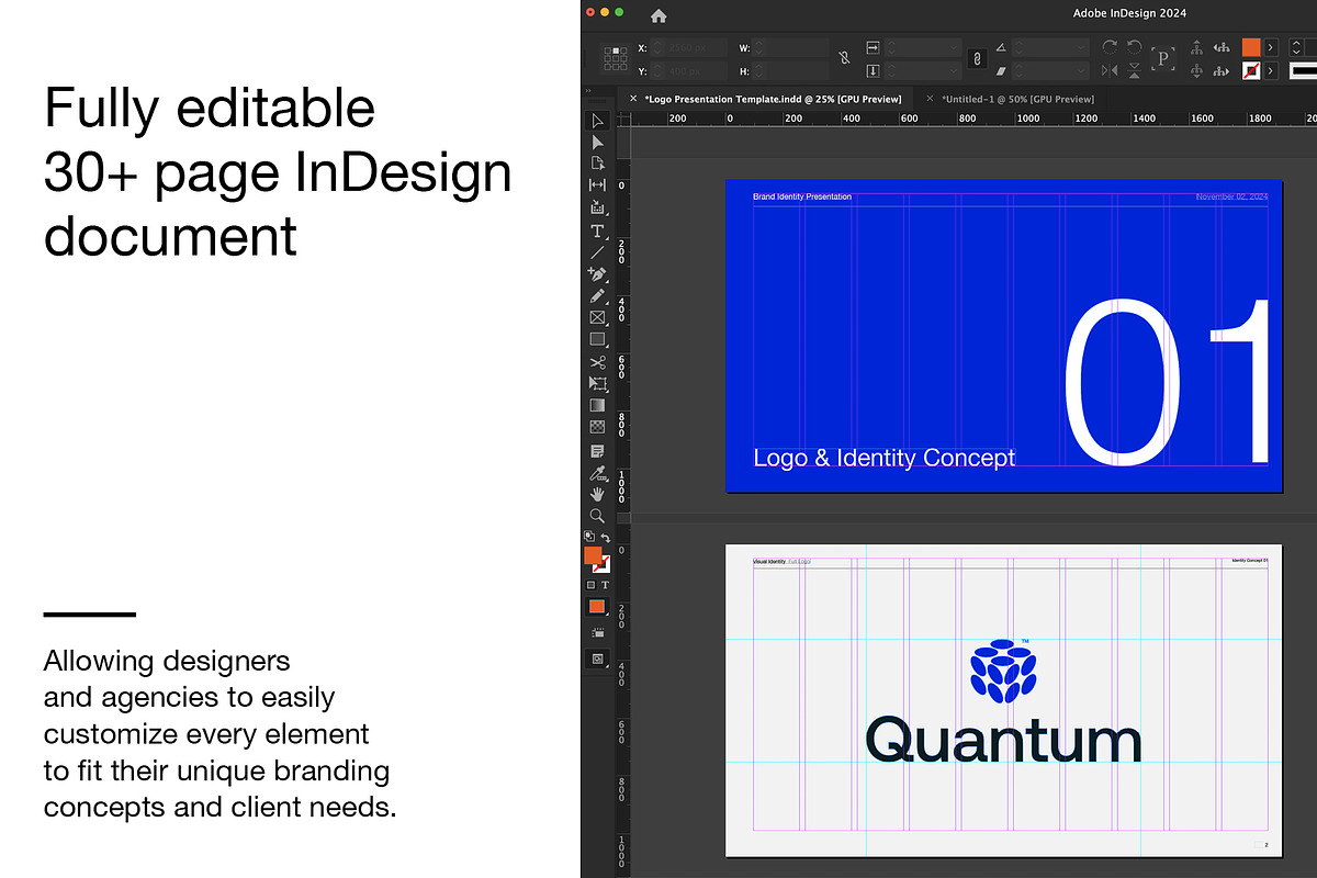 Ultimate Logo Presentation Template, a Templates & Theme by Numinous Academy (Photo 4 of 6)