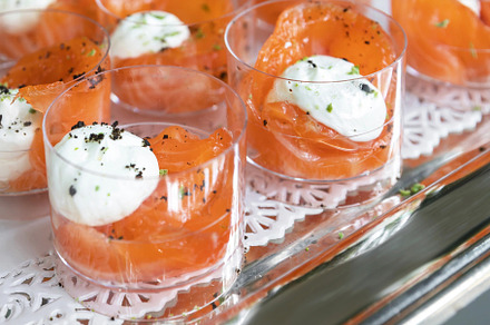 Smoked salmon and cream cheese, a Food & Drink Photo by KYNA STUDIO