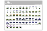 60 Assorted Plants Photo Overlays, a Nature Photo by KenScape (Thumbnail 3 of 3)