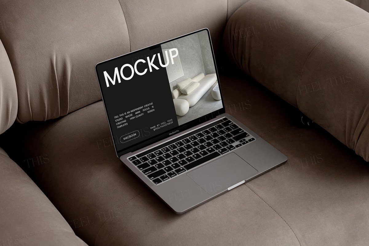 MacBook Pro Mockup | Apple Device, a Mac Mockup by Feel This (Photo 2 of 4)