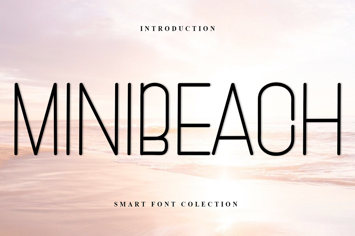 Minibeach, a Sans Serif Font by InermediaSTUDIO (Photo 1 of 8)