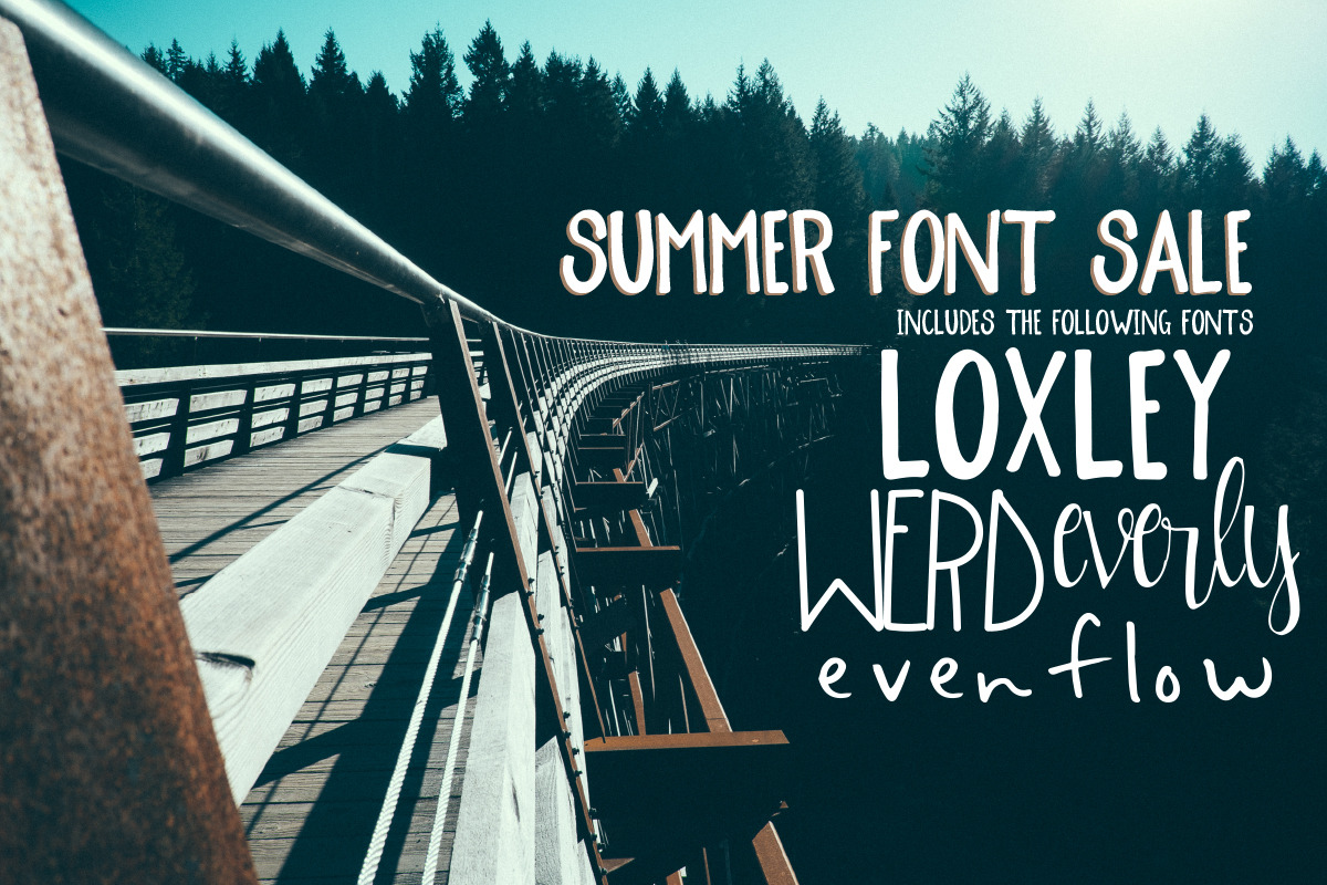 Summer Font Sale preview 2