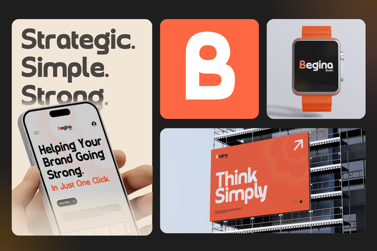 Orenza Bold - Company Logo Font, a Sans Serif Font by Nirmana Visual (Photo 6 of 15)