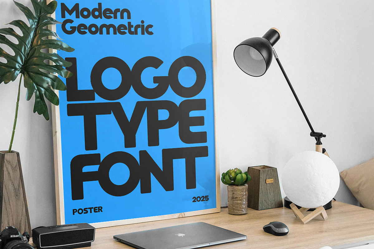 Folkra - Geometric Logo Font, a Sans Serif Font by Pekotype (Photo 11 of 15)