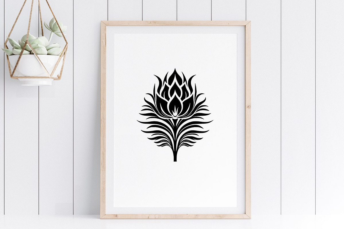 Thistle SVG - Thistle Clipart, an Illustration by YouniqueArtwork (Photo 4 of 5)
