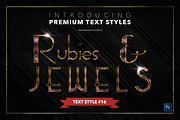 Rubies & Jewels #3 - 20 Text Styles, a Layer Style Add-On by Jonas Stensgaard (Thumbnail 17 of 23)