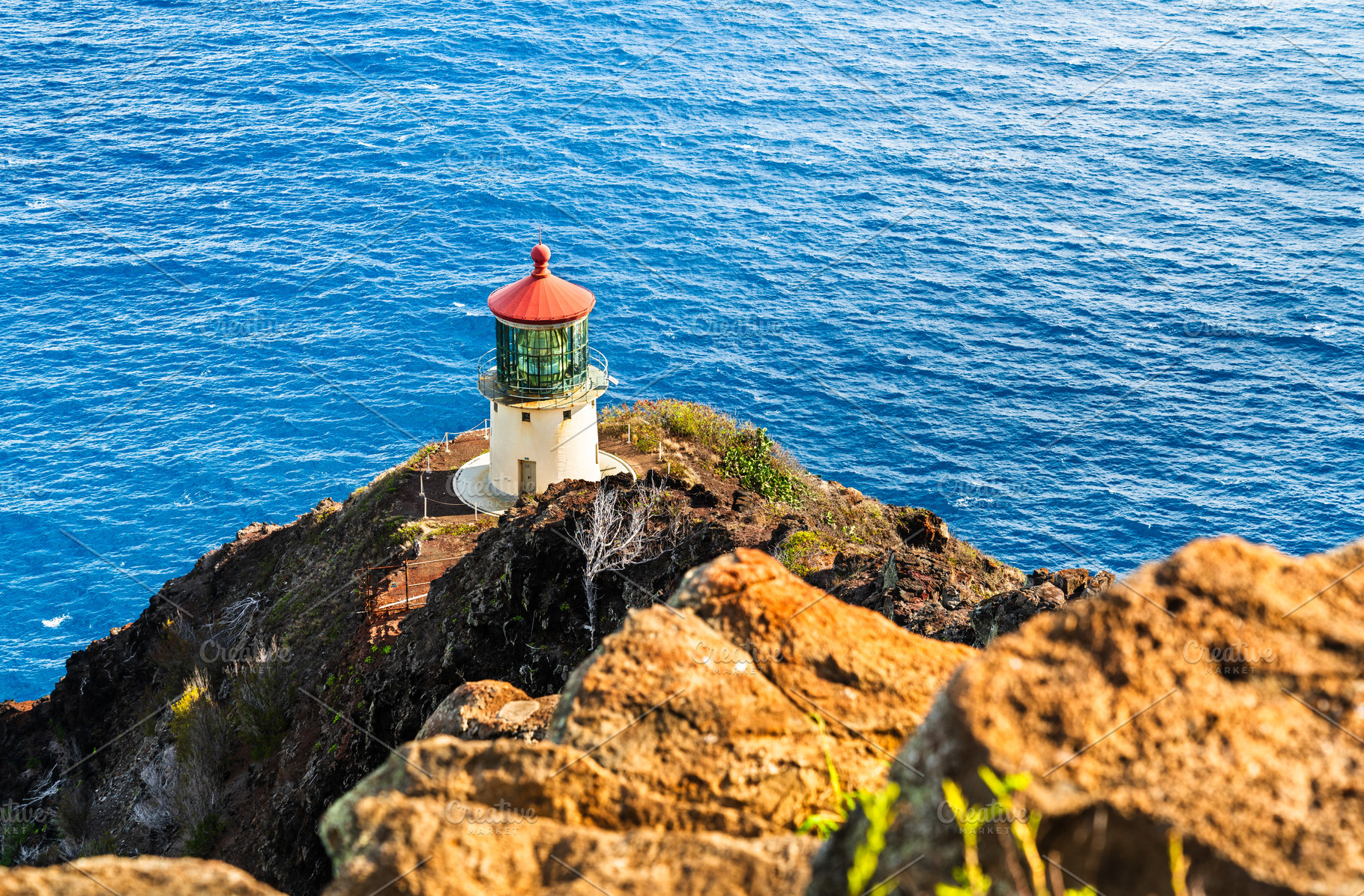 Makapu'u Lighthouse in O'ahu, Hawaii, a Nature Photo by Leonid Andronov