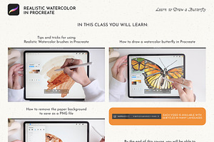 Procreate Tutorial - Butterfly