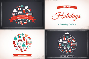 Happy Holidays Greeting Cards