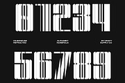 CS Bonfuse Refracted, a Sans Serif Font by Craft Supply Co. (Thumbnail 5 of 8)