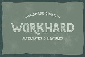 WORKHARD Typeface