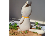 Handmade Cat Doll PDF Sewing Pattern, a Pattern Graphic by Pink_bloom (Thumbnail 2 of 3)