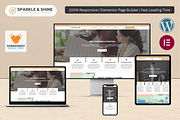 Wallpapering & Painting Elementor, a WordPress Template by HasnainDEV (Thumbnail 1 of 5)