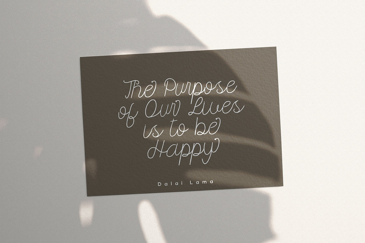 Kangtoni - Monoline Script Font, a Script Font by StringLabs (Photo 8 of 11)