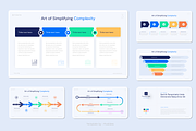 Process Flow Infographics, a Presentation Template by Pixslides (Thumbnail 6 of 7)