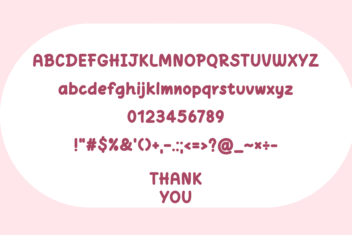 Flower Font, a Sans Serif Font by Cutie_Kate_Studio (Photo 8 of 8)