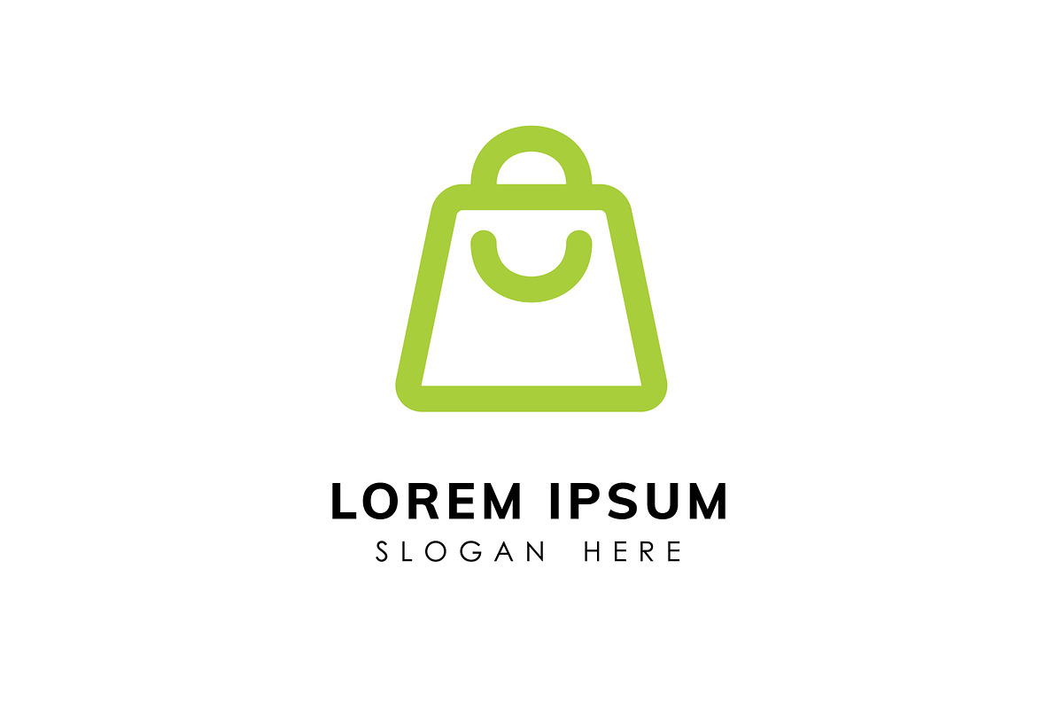 happy shop logo design concept, a Branding & Logo Template by Distrologo (Photo 1 of 2)