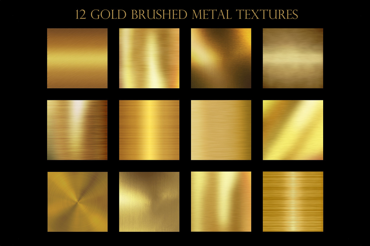 Metallic textures bundle, a Texture Graphic by Paper Farms (Photo 11 of 16)
