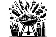Summer BBQ Grill SVG Set, an Object Graphic by Designer_Momina (Thumbnail 12 of 13)