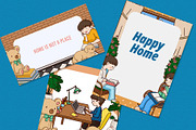 Happy Home Hours – Digital Painting, a Work Illustration by CreativeValuation (Thumbnail 5 of 11)