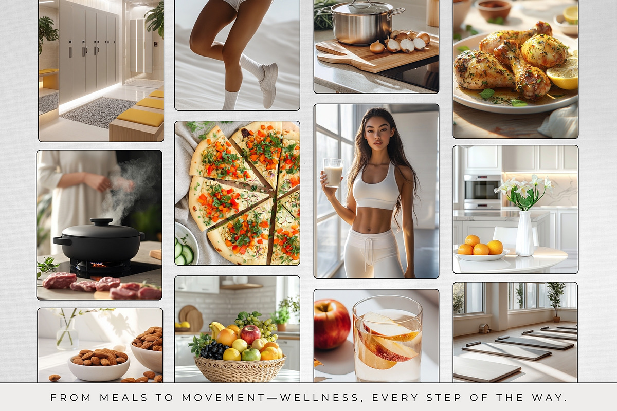 Sport & Nutrition Stock Photo Bundle, a Food & Drink Photo by ZenSocialDesigns (Photo 4 of 9)