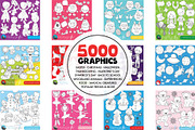 5000 in 1 - Black lines Mega Bundle, an Illustration by PrettyBundles (Thumbnail 27 of 27)