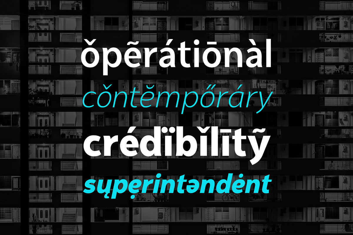 Syabil 18 Sans Serif Font, a Sans Serif Font by Eko Bimantara (Photo 11 of 11)