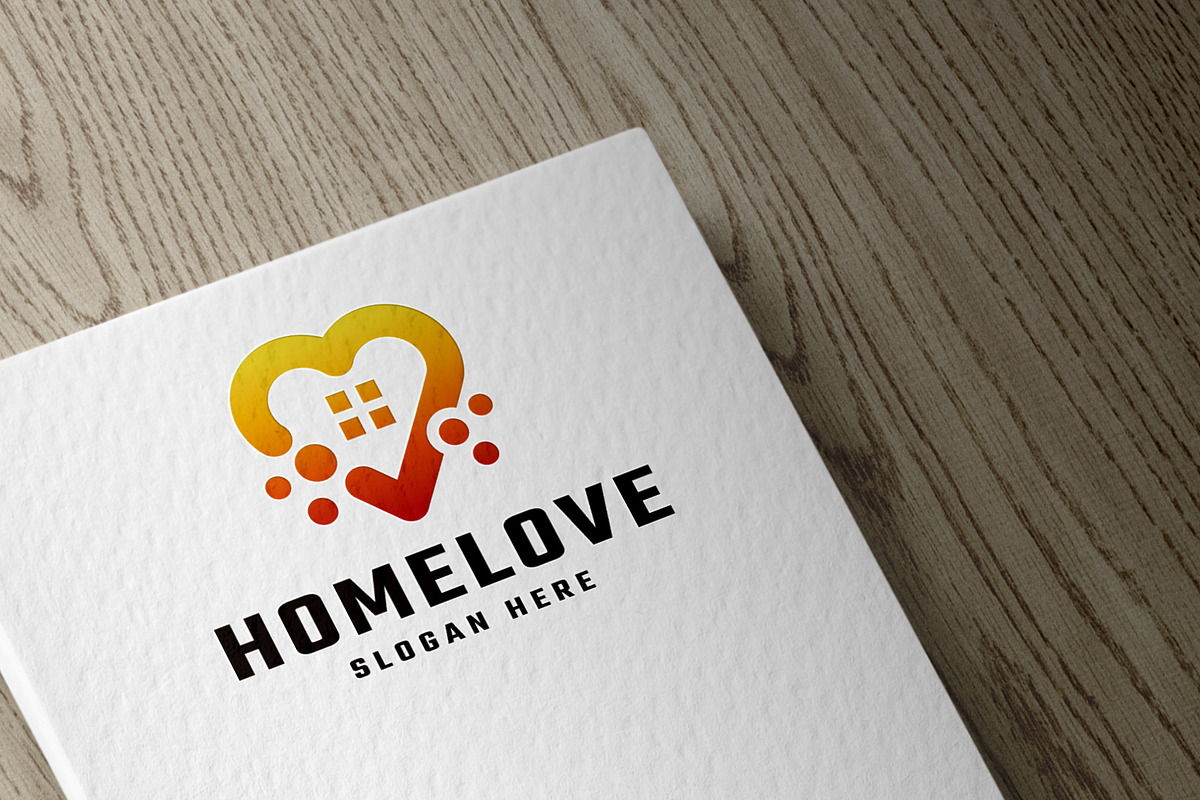 Home Love Trusted Care Logo, a Branding & Logo Template by Design_Planet (Photo 1 of 3)