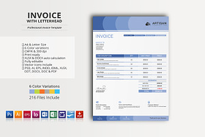 Invoice With Letterhead