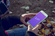 3 White iPhone 6/7 Mockups + Filters, an iPhone Mockup by Uncommon Mockups (Thumbnail 7 of 7)