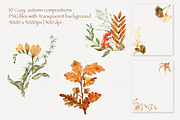 Cozy Autumn Set, a Decorative Illustration by Aurella Art (Thumbnail 12 of 18)