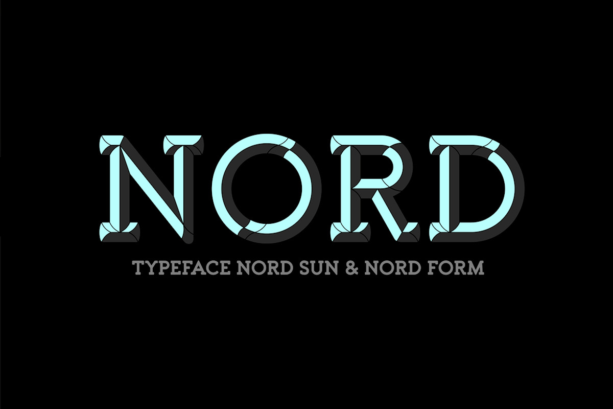 Nord Typeface preview 3