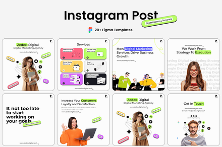 Digital Agency Instagram Figma