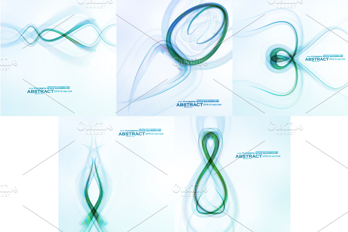 Abstract blue backgrounds, a Pattern Graphic by majcot (Photo 1 of 6)